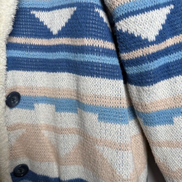 Idyllwind by Miranda Lambert Fleece Long Line Jacket Size Small Southwest Aztec - Picture 7 of 12